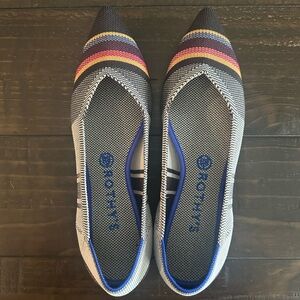 Rothy’s Inverse Striped Points | Size 10 | VGUC